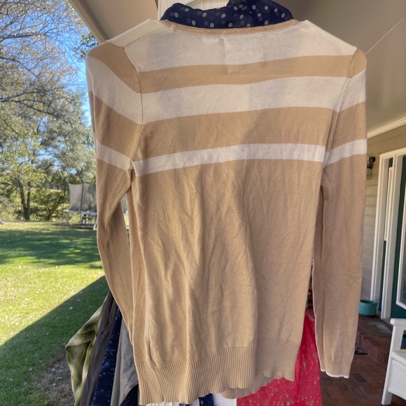 Anthropologie Scarf Sweater Button up Cardigan - Picture 3 of 4